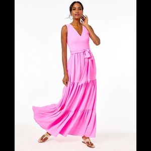 ☀️ NWT Lilly Pulitzer Maurine Maxi Prosecco Pink